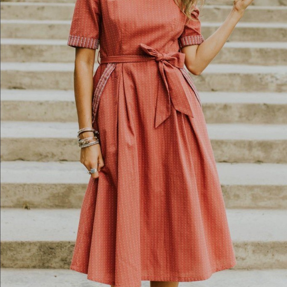 Roolee Clarissa Stitch Dress